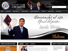 Tablet Screenshot of jacobmiron.com